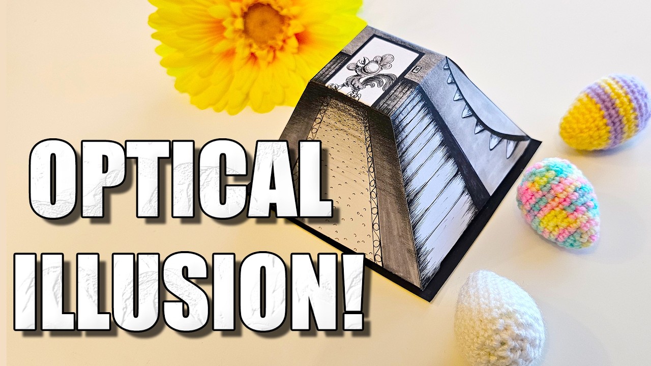 My Husbands Traumatic Encounter With A Rooster (optical illusion edition)