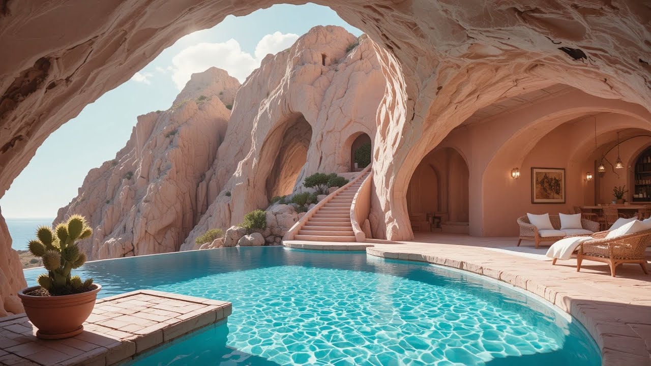 Cave Retreat Smooth Jazz Live – Turquoise Ambient Jazz
