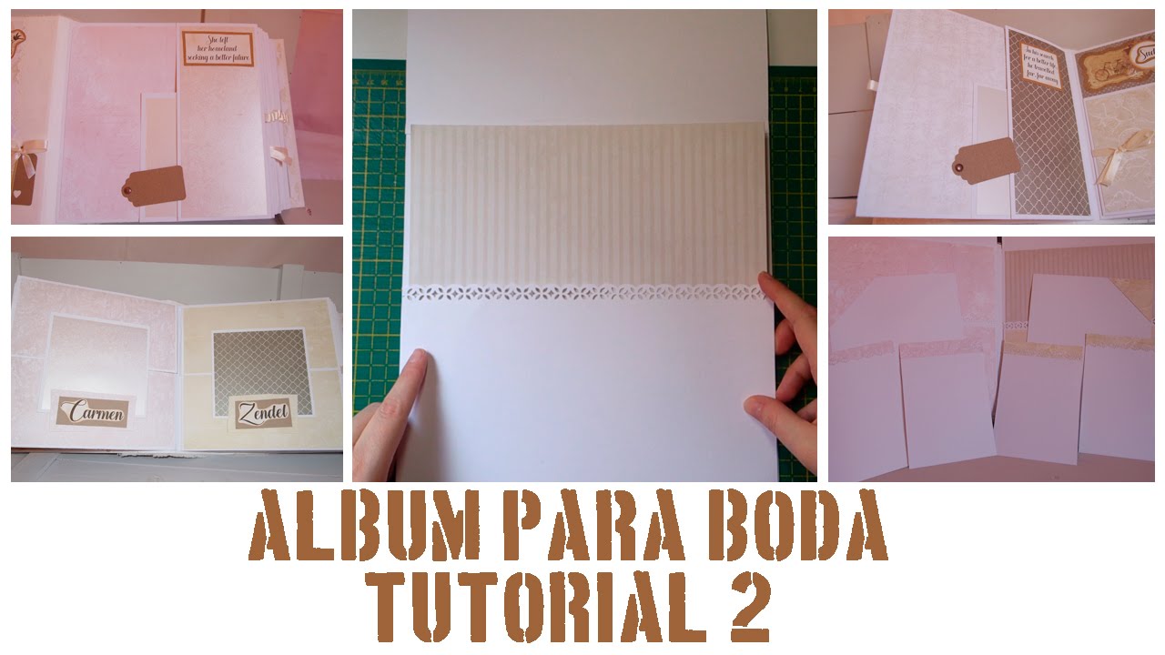 ÁLBUM PASO A PASO: TUTORIAL 2 - PÁGINAS 1, 2, 3 Y 4