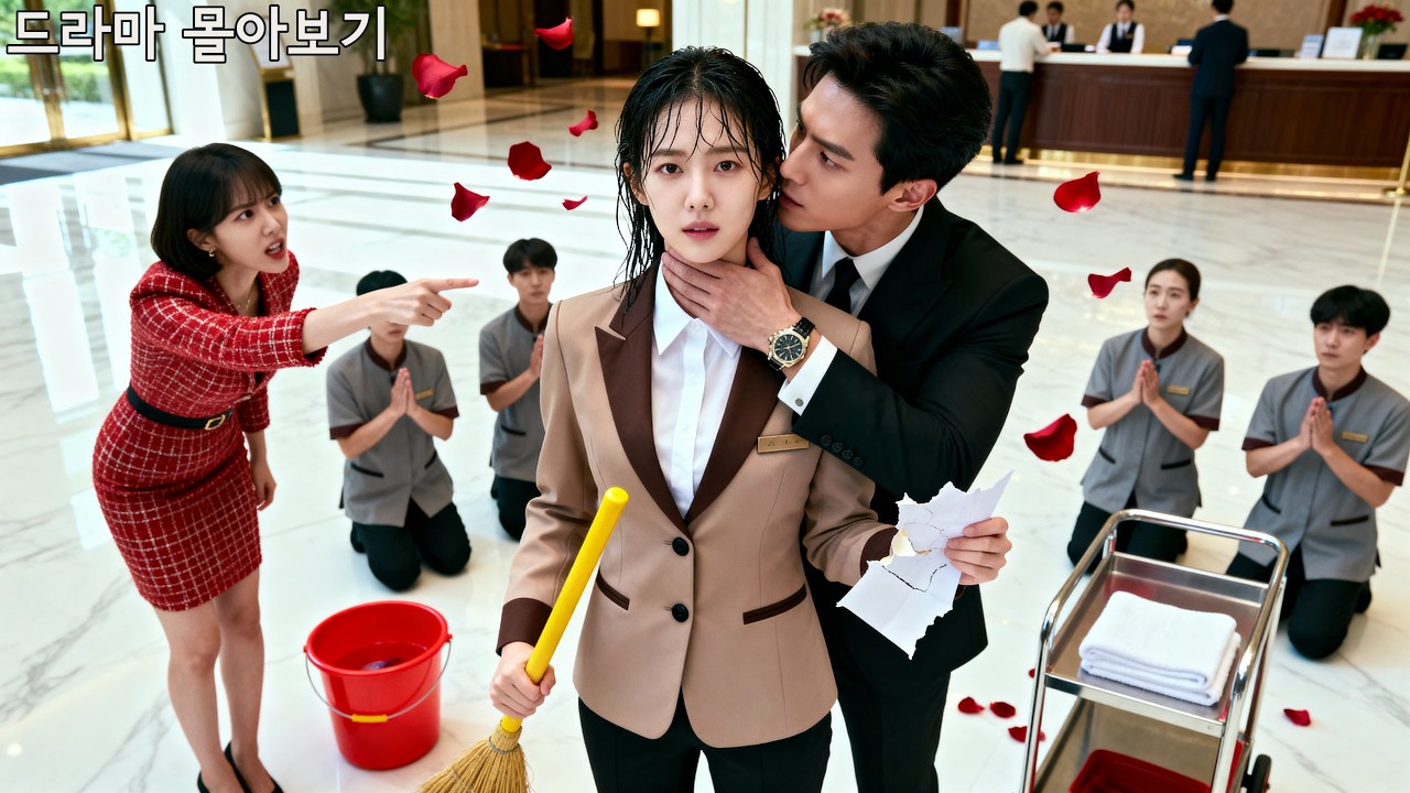 사람들은 청소부를 깔보았지만, 그녀가 최고 부자의 아내라는 사실을 몰랐다. 그 가족은 나중에 후회했다! #드라마 #drama