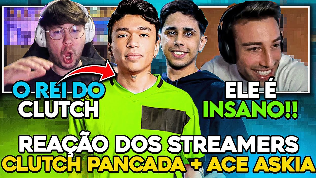 PANCADA IMPRESSIONOU os STREAMERS com CLUTCH INSANO contra 2G! (e ace insano do askia)