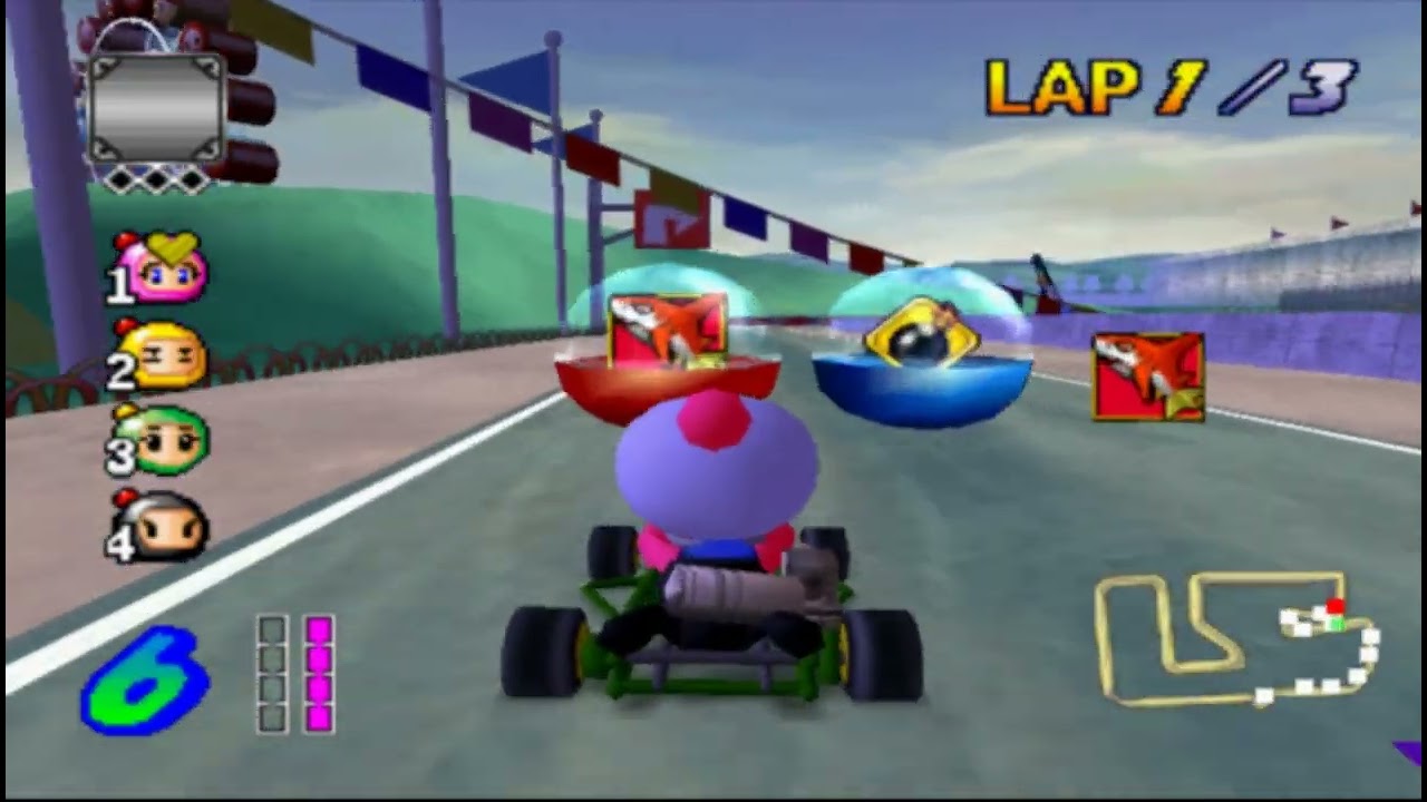 Playstation 2 Bomberman Kart Part 5