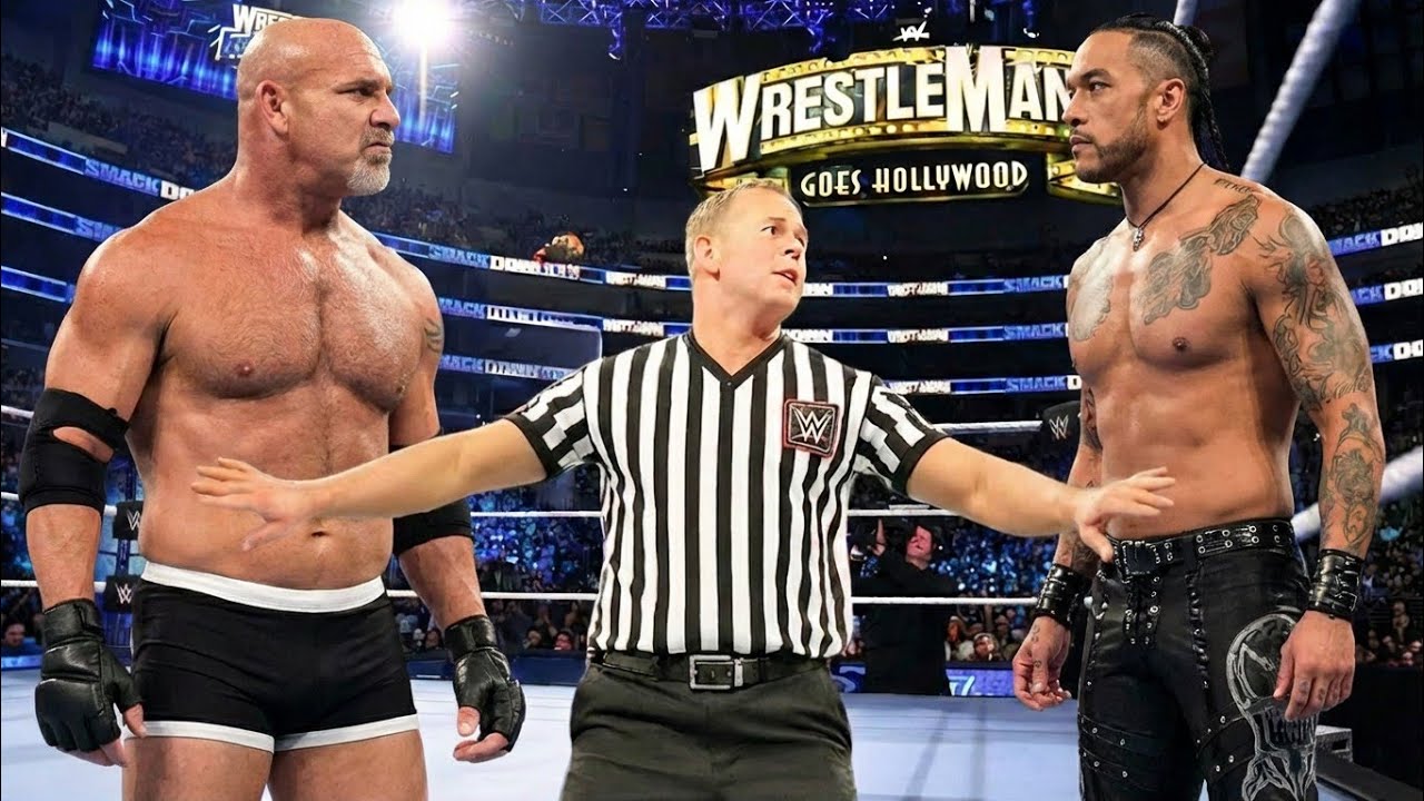 GOLDBERG VS DAMIAN PRIEST FULL MATCH ON BAD BLOOD