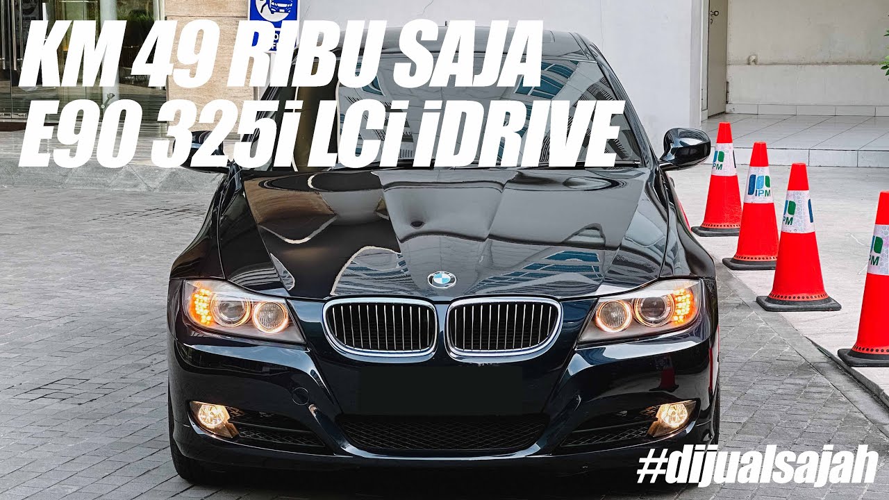BMW E90 325i LCi iDRIVE 2010 KM 49 RIBU | ORIGINAL TAPI SADIS | MONACOBLAU BEIGE LANGKA #dijualsajah