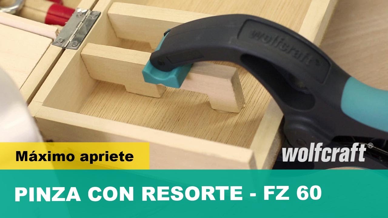 Pinza de Sujecci&oacute;n para carpinter&iacute;a y manualidades de wolfcraft