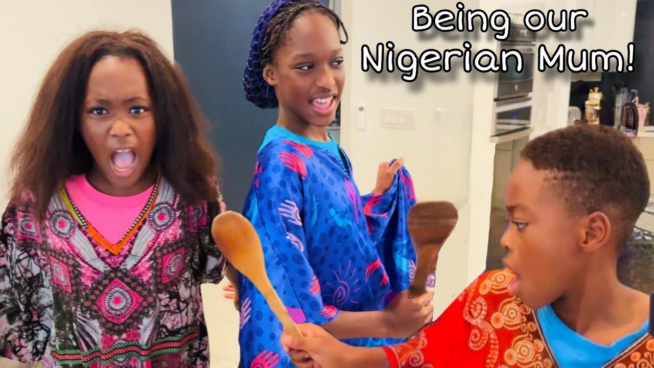 WHAT WOULD MUM DO? | Life with a NIGERIAN MUM ft @LEVEL8 | Acting Like our MUM