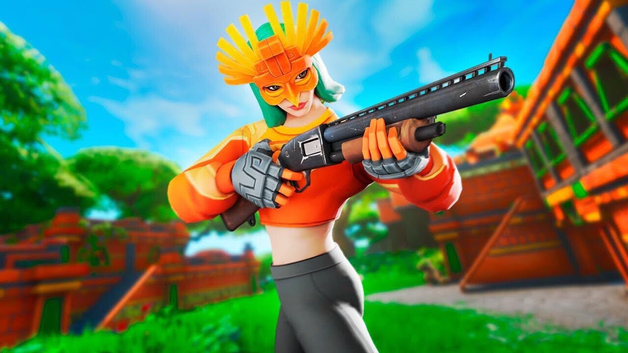 (ASMR) 16 Kill Fortnite Game (Gum Chewing & Hand Sounds)