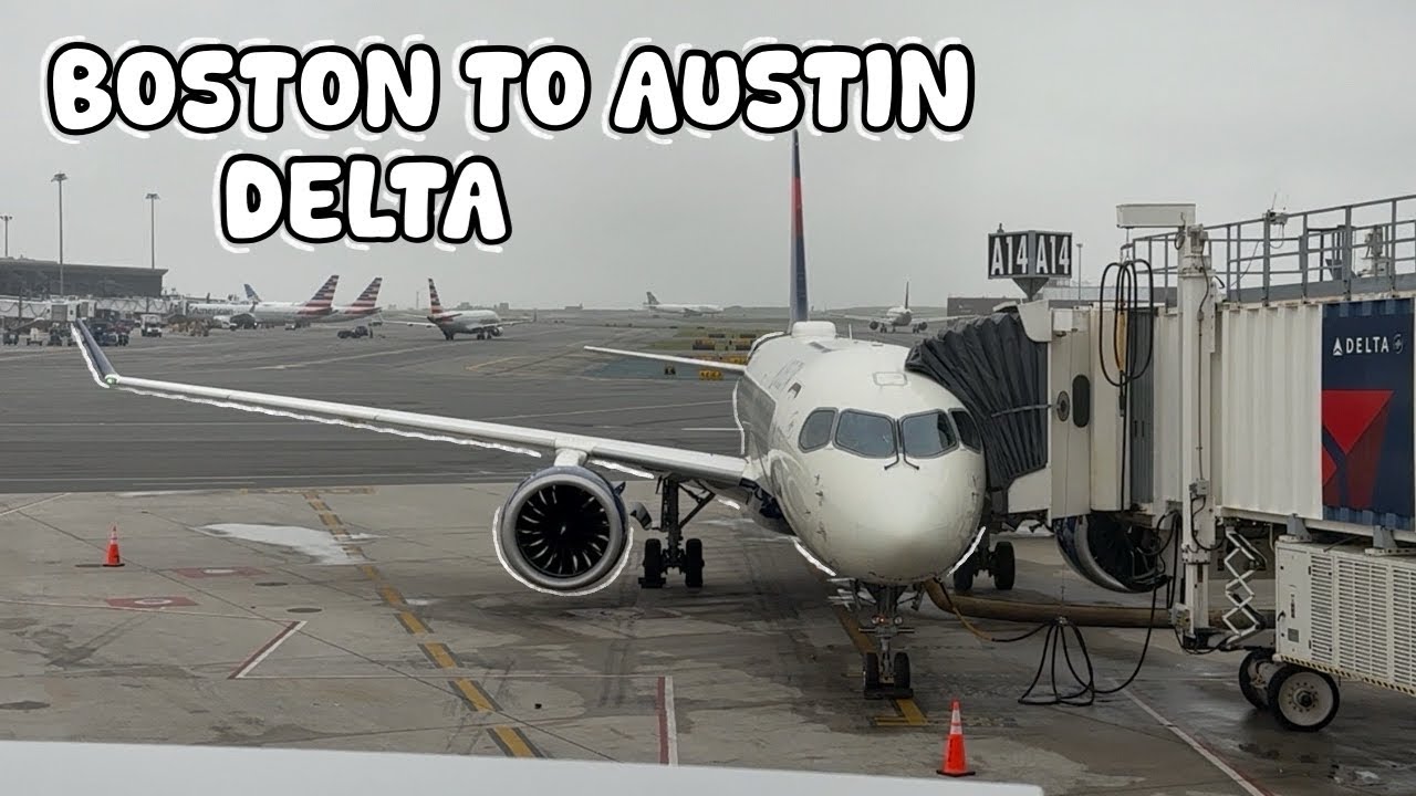 Delta Airlines Flight Boston to Austin on the A220-300 || Flight Report