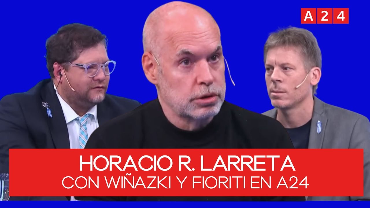 🔴HORACIO RODRÍGUEZ LARRETA: "LOS 10 PUNTOS SE LOS SACÓ EL OLOR A PIS" | Entrevista completa 19/5/25