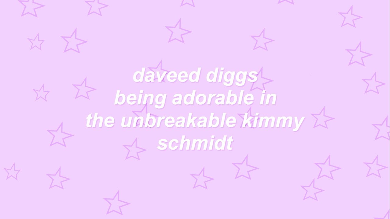 daveed diggs being adorable on unbreakable kimmy schmidt