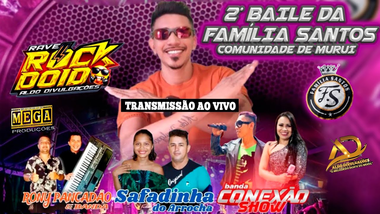 2°  BAILE DA FAMÍLIA SANTOS DA COMUNIDADE DE MURÚI LAGO GRANDE