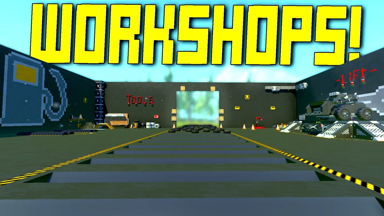 We Searched "Workshop" on the Workshop and Found... Workshops  - Scrap Mechanic Workshop Hunters