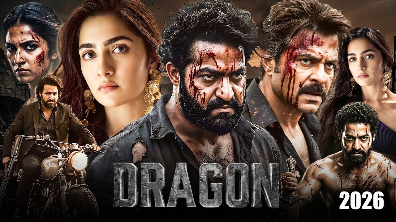 Dragon Movie Hindi Dubbed 2026 Latest Update | Jr Ntr & Rukmini Vasanth New Movie | South Movie