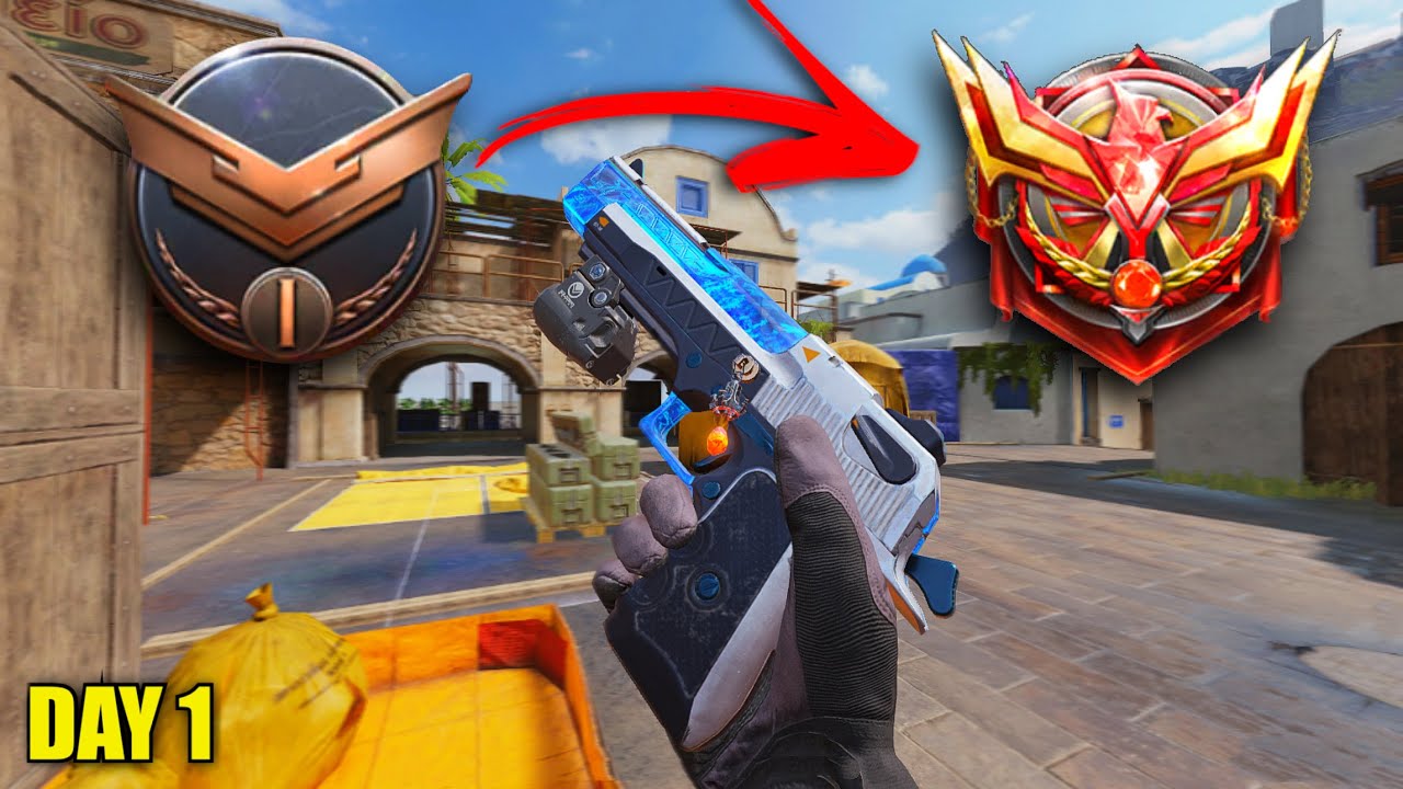 🔴Solo ROOKIE To LEGENDARY Using Pistol ONLY (Day 1)
