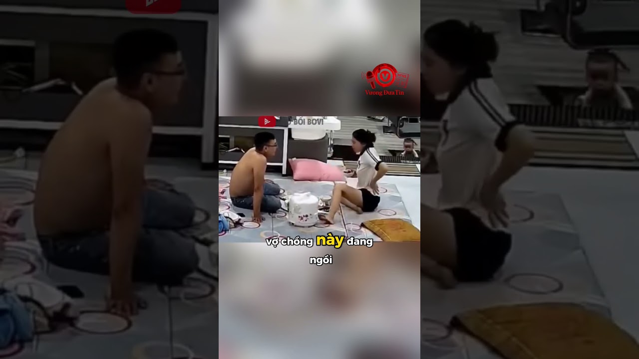 l&aacute; gan to lắm mới d&aacute;m cười trước mặt vợ #shorts #giadinh #funny