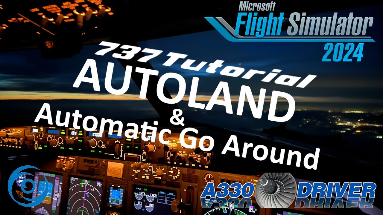 PMDG 737 Virtual Type Rating - AUTOLAND & Automatic Go Around | Real 737 Pilot