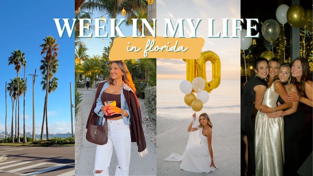 FLORIDA WEEK IN MY LIFE 🪩🥂 best party EVER! 10 years of styledby + 30 people in town to celebrate
