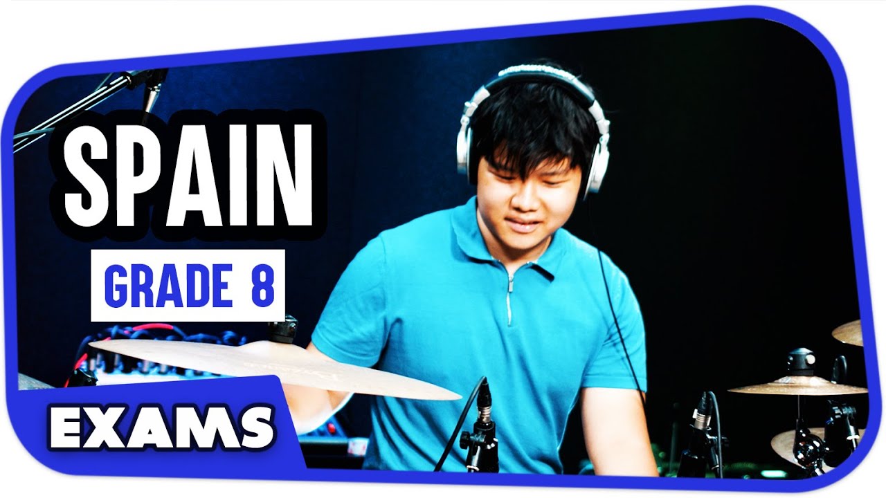 Spain – Rockschool Drums Grade 8 Performed by Terrell James Ng
