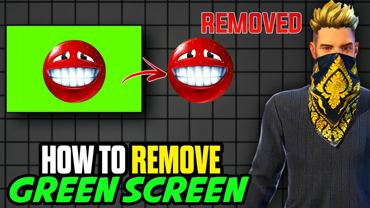 How To Remove Green Screen Easily  | Troll Face Green Screen  | Green Screen Troll Face