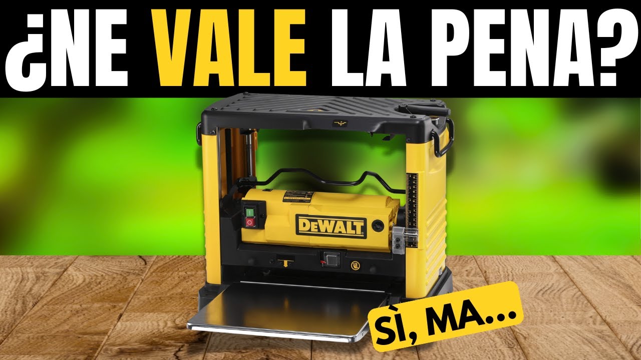 PIALLA SPESSORE DEWALT DW733-QS: NE VALE LA PENA? (B0013LK5TQ)