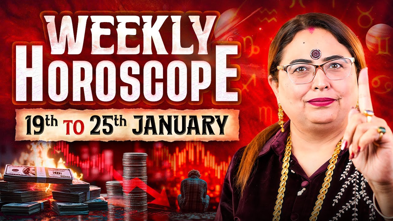 Weekly Horoscope 19 -25 January | Mesh Se Meen Tak Sabhi 12 Rashiyon Ka Rashifal! Aditya Kundli