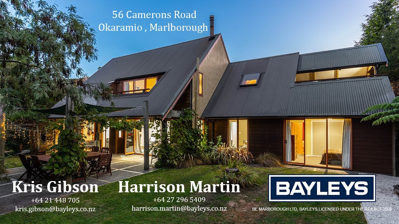 56 Camerons Road , Okaramio , Marlborough
