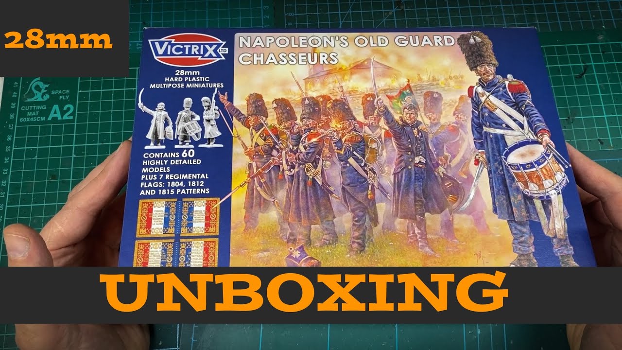 Распаковка и сборка пластиковых миниатюр Victrix 