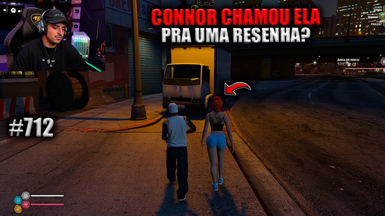 CONNOR CHAMOU ELA PRA UMA RESENHA? EP 712