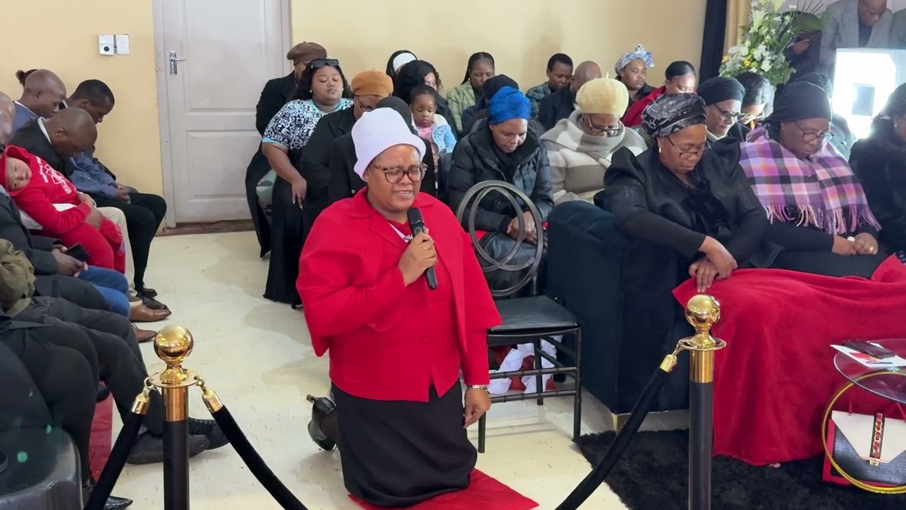 UMCOSA: Memorial Service of the District Treasurer Mr N Jindela (Service of the speeches) Part 1