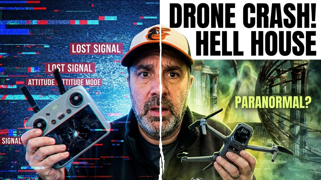 Drone Crash at the Hell House Altar