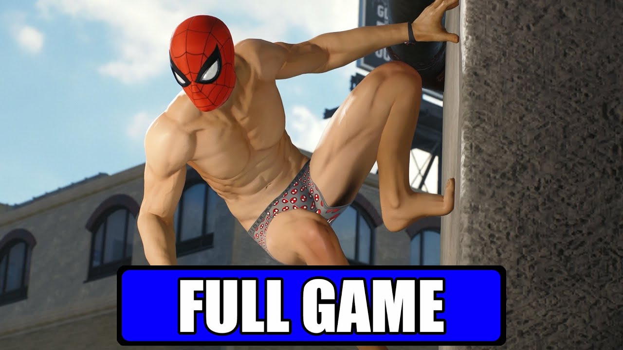Underwear Marvel’s Spider-Man Remastered Gameplay Walkthough FULL GAME - PS5 - No Commentary