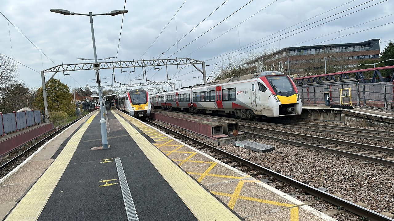 Greater Anglia Trains at Colchester on December 3rd 2022