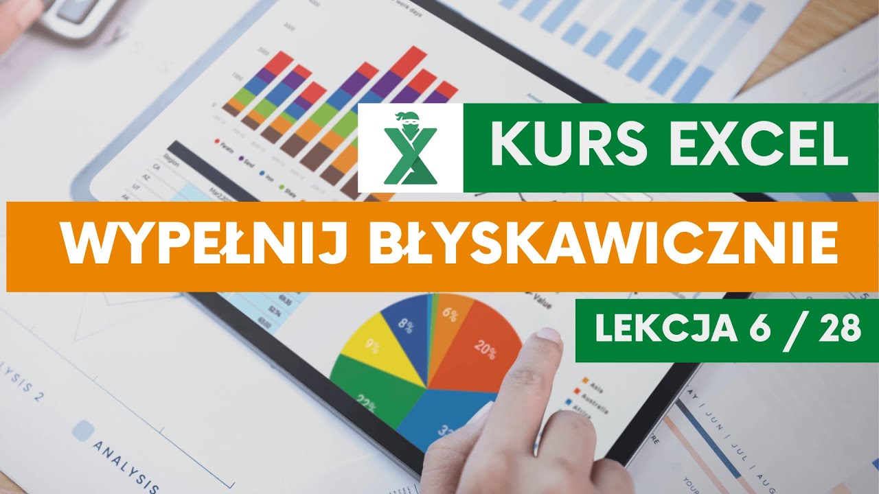 Wypełnianie błyskawiczne w Excelu, to rewolucja!
