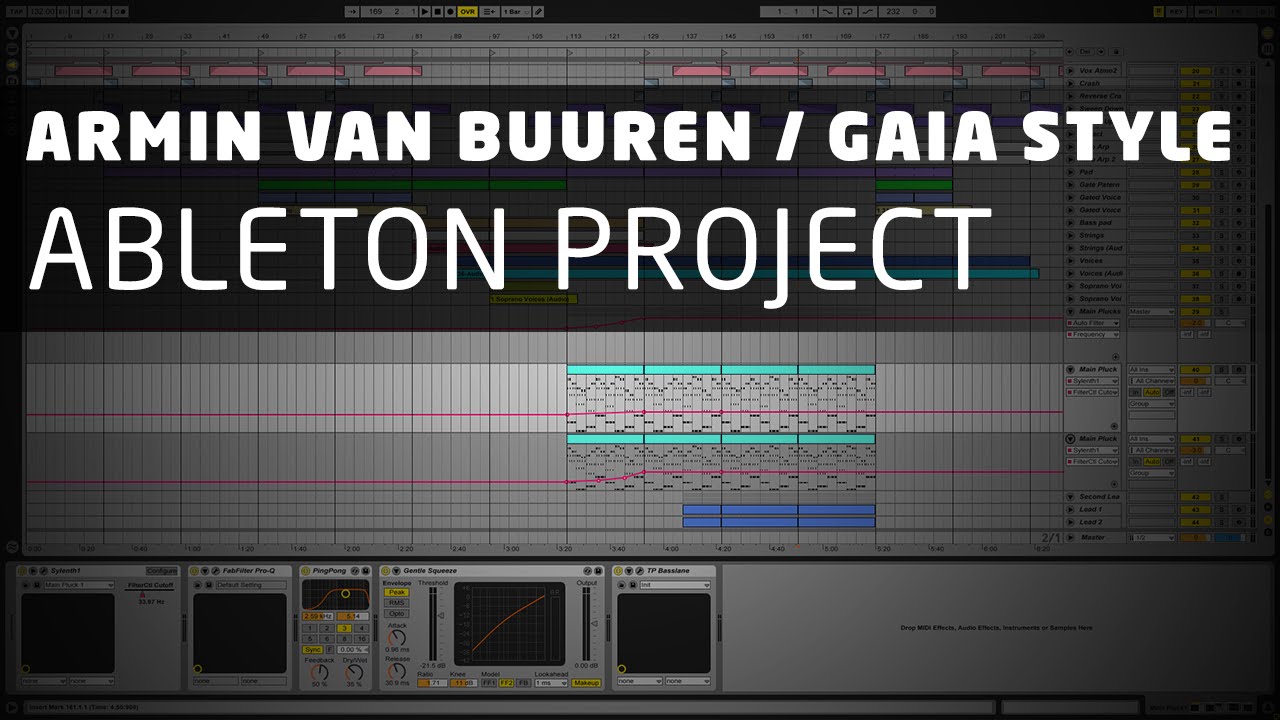 NextProducers - Progressive Trance Ableton Project (Armin Van Buuren / Gaia Style)