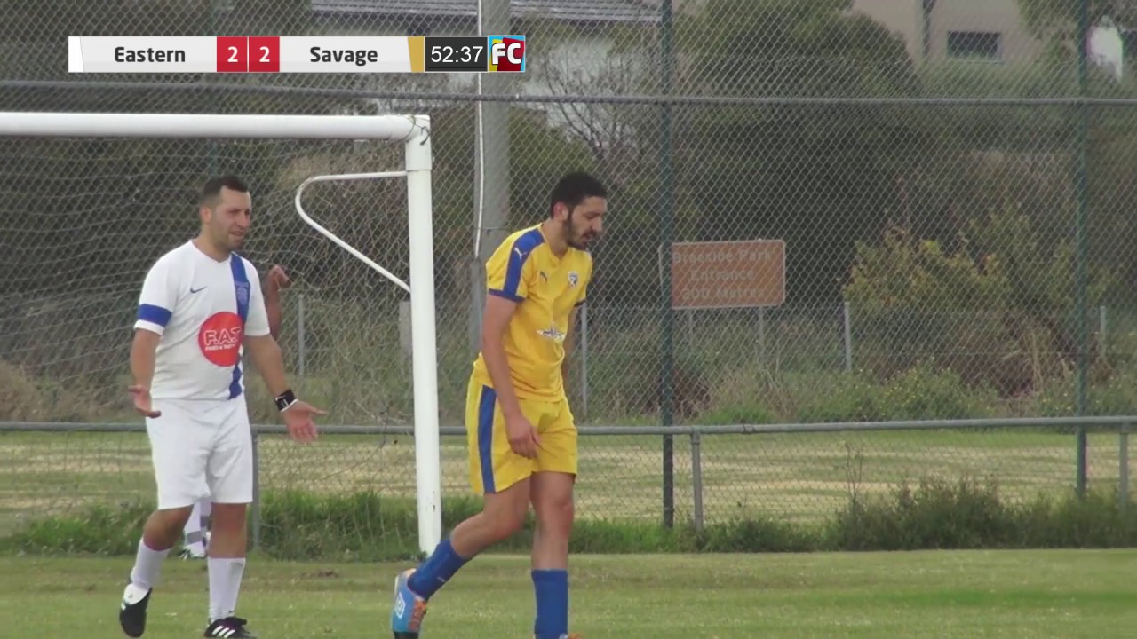 2017 VicSoccer - Eastern City v Savage United