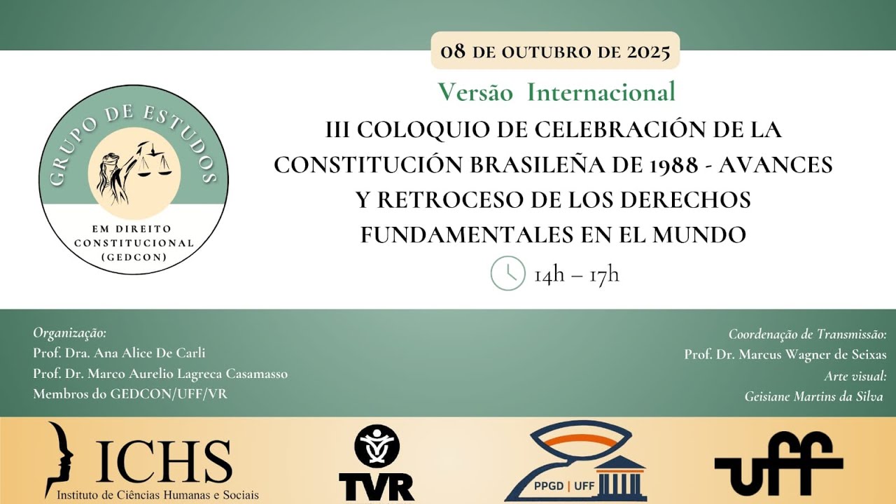 III Colóquio Celebrativo da Constituição Federal Brasileira de 1988 - versão internacional