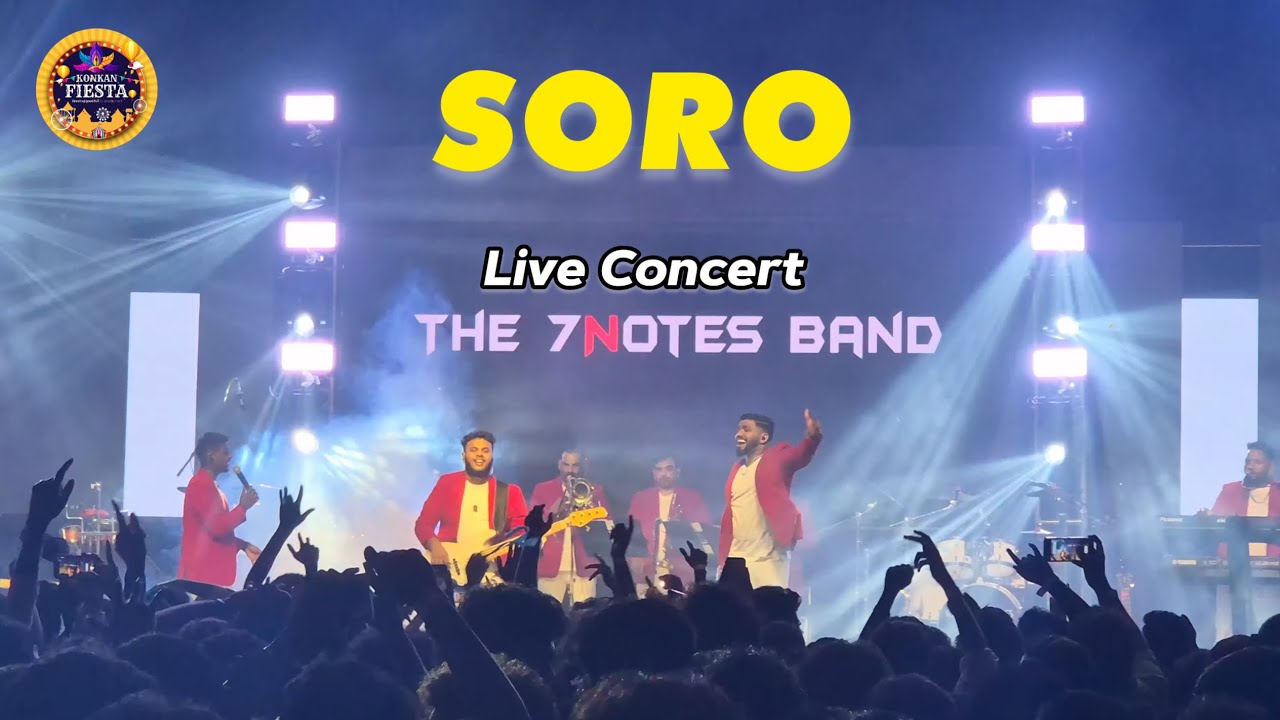 SORO | Live Concert by The 7 Notes Band in Mangalore | Konkan Fiesta 2025 