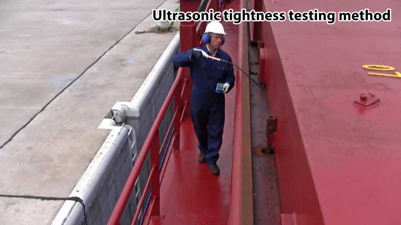 The SDT Sherlog range for hatch cover tightness testing