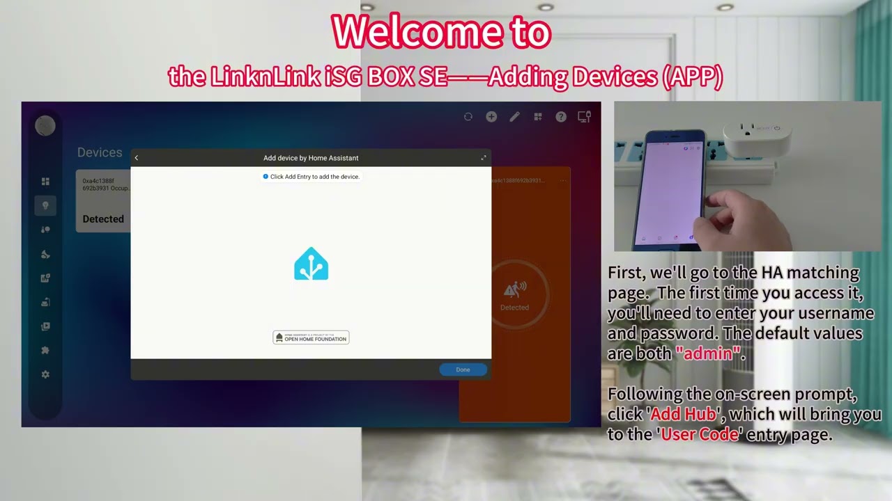 [LinknLink iSG Box SE Tutorial] Seamlessly Add Devices via App Integrations in the Devices Menu
