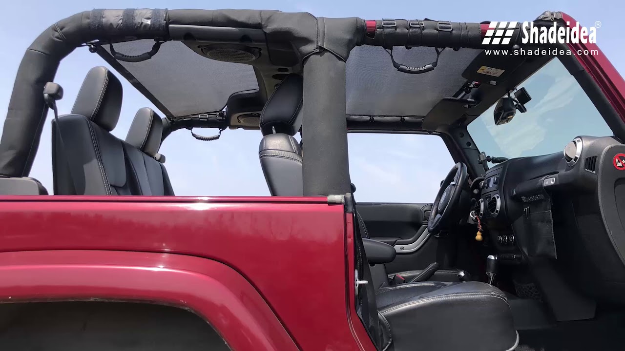 Shadeidea Installation JK 2 Door Front and Rear JK2D FB