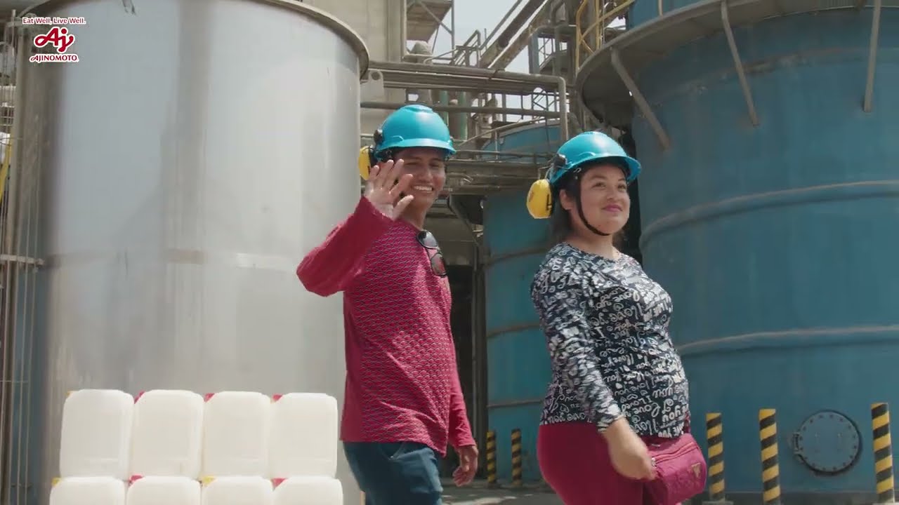 Visita de familiares a planta de producción de Ajinomoto del Perú