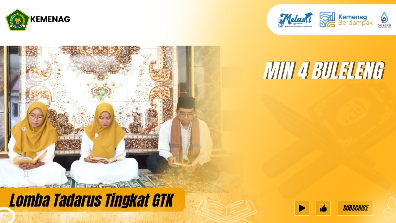 MIN 4 BULELENG_LOMBA TADARUS TINGKAT GTK RA & MI