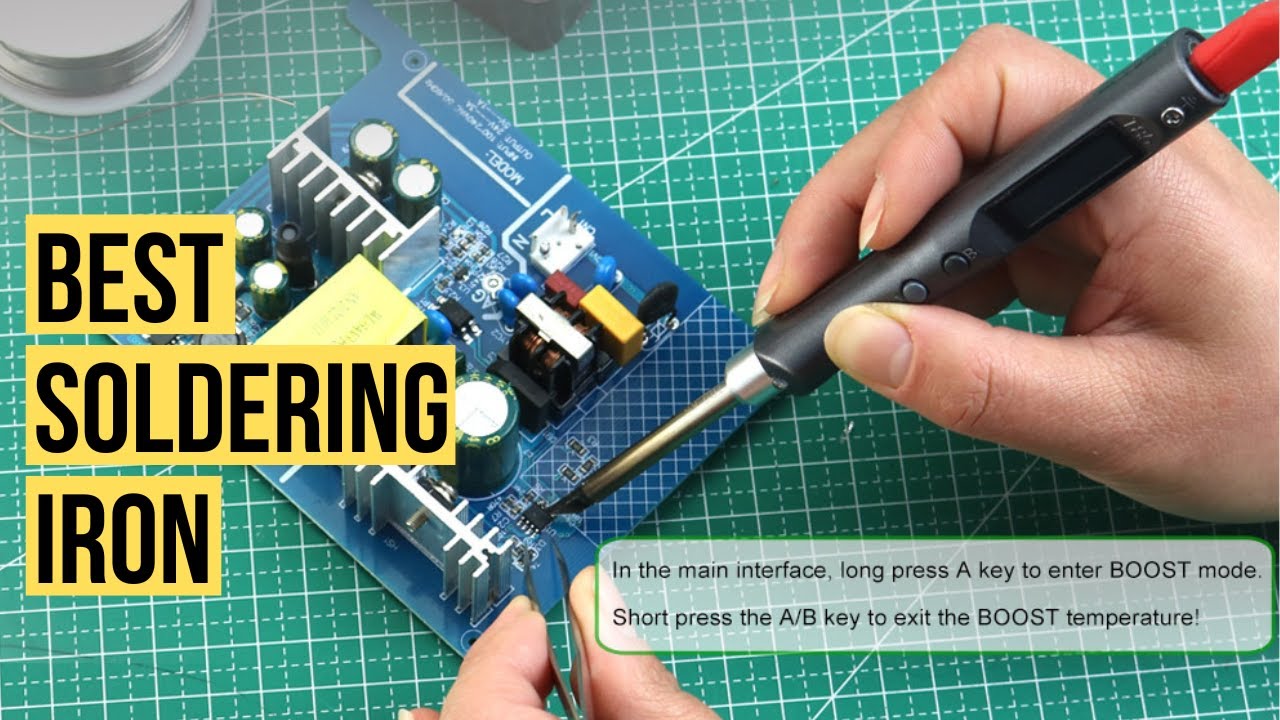Best Soldering Iron | QUECOO T85 Smart Electric Soldering Iron Review