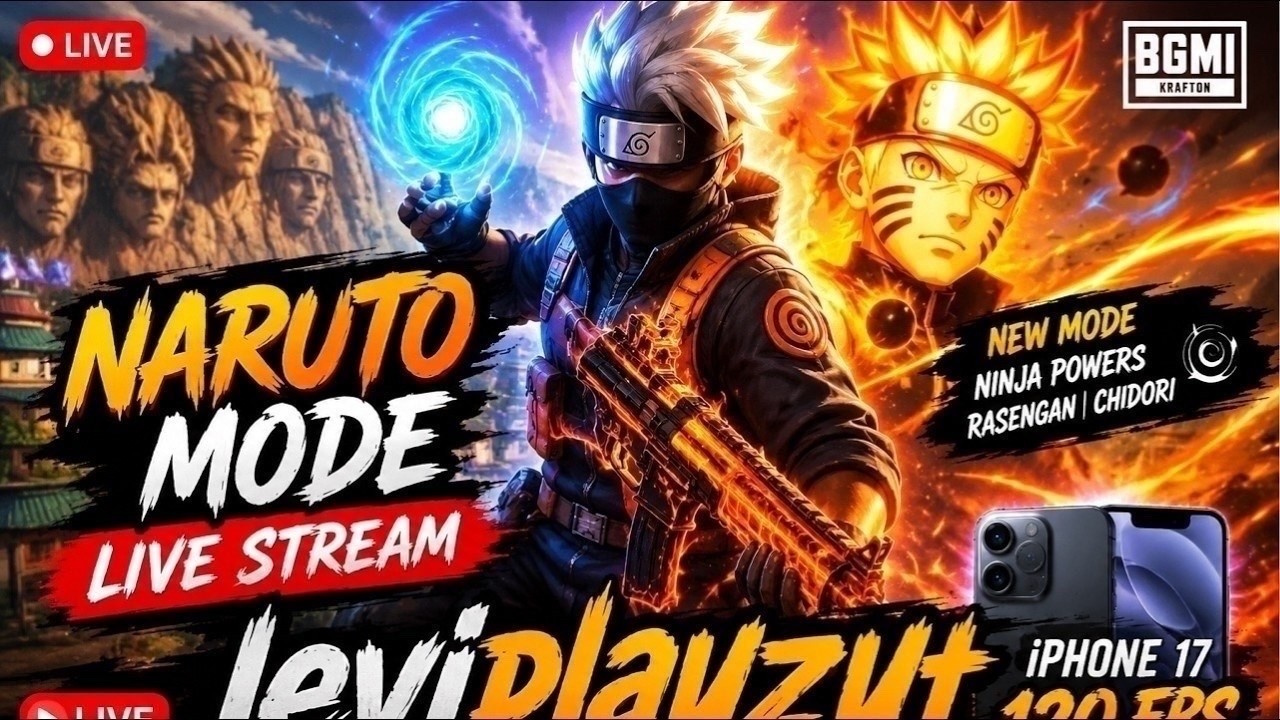 🔴 BGMI LIVE on iPhone 17 | Smooth + Ultra Extreme | 120 FPS | Intense Clutch 🔥 #bgmilive