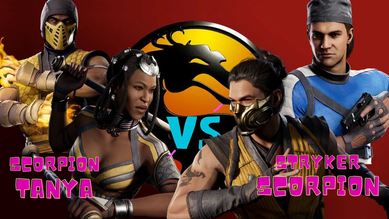 MK1 Tanya/Scorpion  VS Scorpion/Stryker Online Ranked Matches