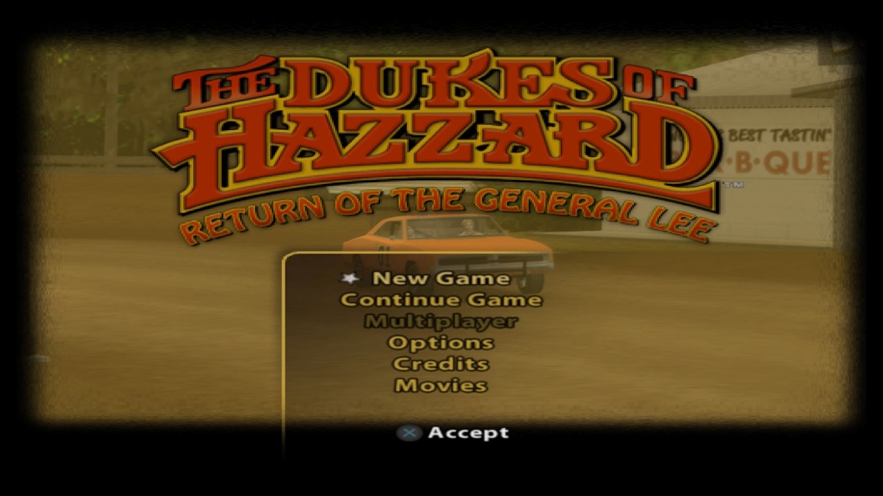 The Dukes of Hazzard: Return of the General Lee (PS2) - Longplay Full Game