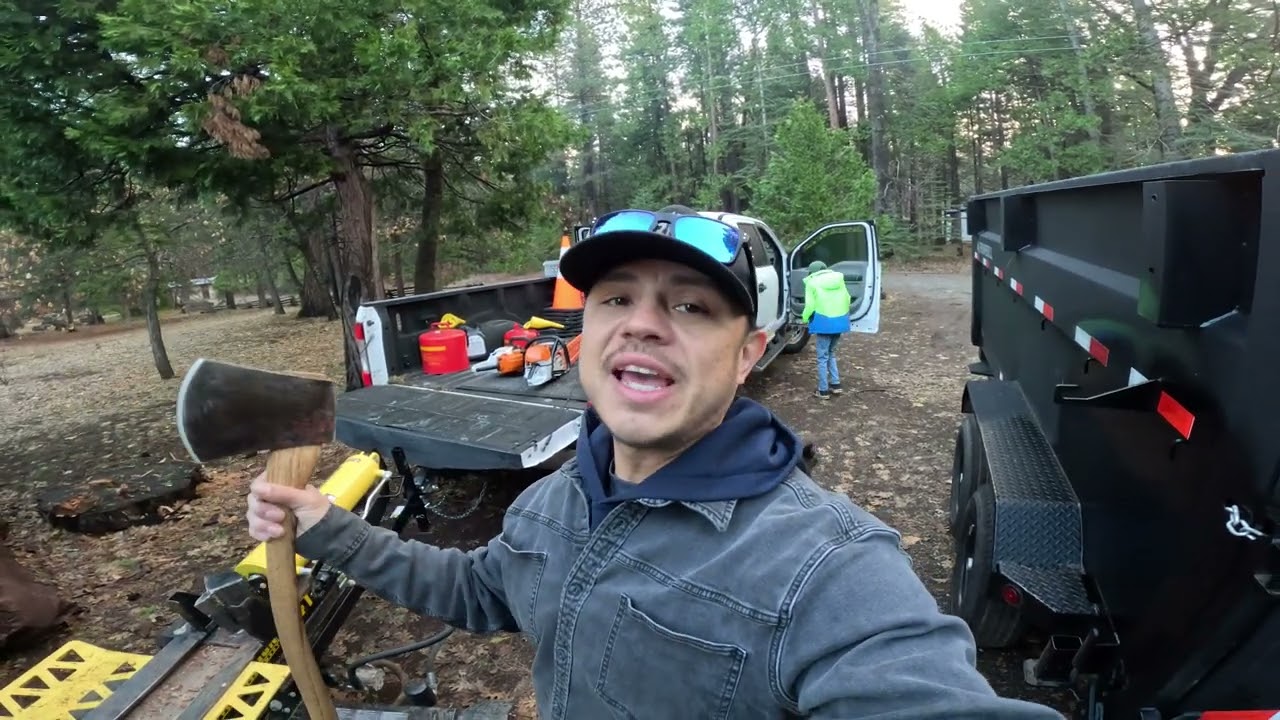 God, Axe, and Simington chain grinder
