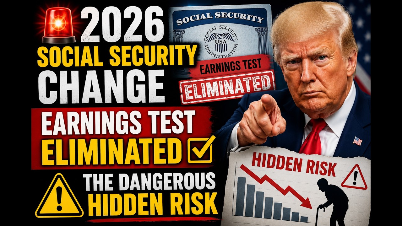 🚨 2026 Social Security Change Earnings Test Eliminated &ndash; The Dangerous Hidden Risk