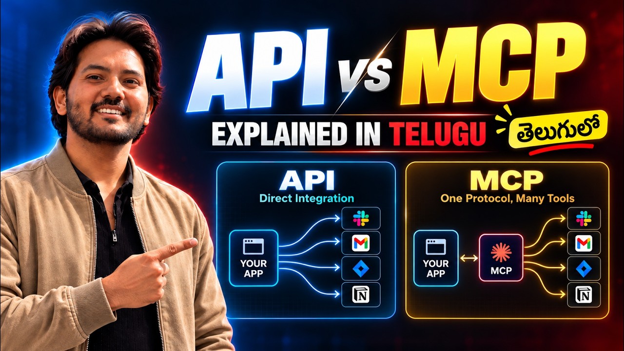 MCP vs API Explained Visually &mdash; When Do You Actually Need MCP?
