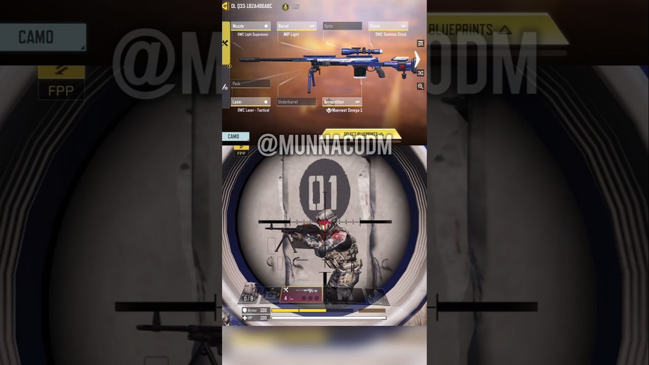 Aggressive Dlq33 Loadout For BR Cod Mobile 2025🔥#shorts #codmbr #codmiphone
